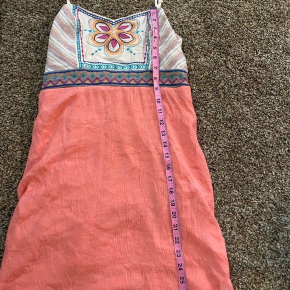 Flying Tomato Pink Embroidered Mini Dress▪Size M - Picture 2 of 8